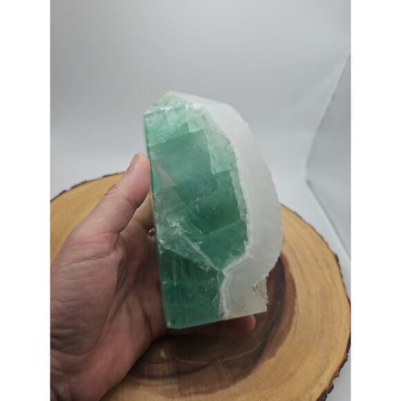 Fluorite Crystal 2.71lbs - Picture 6 of 12